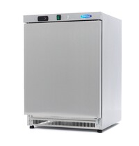 Maxima Vrieskast RVS | 1 Draaideur | 119 Liter Capaciteit | 2 Roosters | 0.3kW (230V) | 600x590x850(h)mm