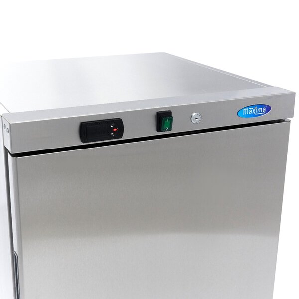Vrieskast RVS | 1 Draaideur | 119 Liter Capaciteit | 2 Roosters | 0.3kW (230V) | 600x590x850(h)mm