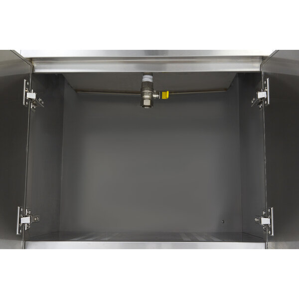 Frituurpan | 50–200°C | RVS | Ingebouwde tapkraan | 4.8kW (400V) | 590x525x915(h)mm