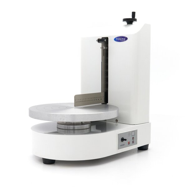 Taartdecoratiemachine | Gecoat Staal | Wit | Instelbare messen | 0.12kW (230V) | 500x370x620(h)mm