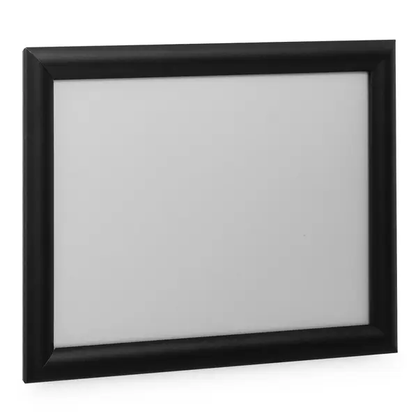 Kliklijst | STANDARD | Aluminium | Zwart | B1-Formaat | Rand 25mm | Incl. Wandbevestiging