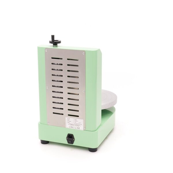 Taartdecoratiemachine | Gecoat Staal | Groen | Instelbare messen | 0.12kW (230V) | 500x370x620(h)mm