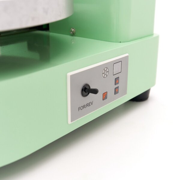 Taartdecoratiemachine | Gecoat Staal | Groen | Instelbare messen | 0.12kW (230V) | 500x370x620(h)mm