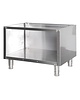 Maxima Premium Onderstel Dubbel Open | Volledig rvs afgewerkt | Past bij 900 kooklijn | Stevige poten | 800x743x570(h)mm 