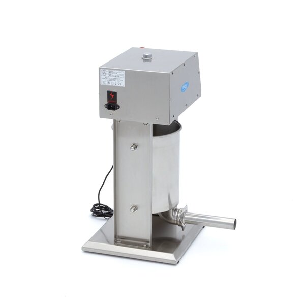 Automatische worstenvuller | 10 Liter Capaciteit | RVS | Vier vulbuizen | 0.26kW (230V) | 370x320x635(h)mm