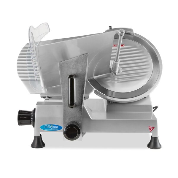 Vleessnijmachine | Gecoat Staal/Aluminium | Ø 30 cm mes | Stille motor | 0.25kW (230V) | 576x466x426(h)mm