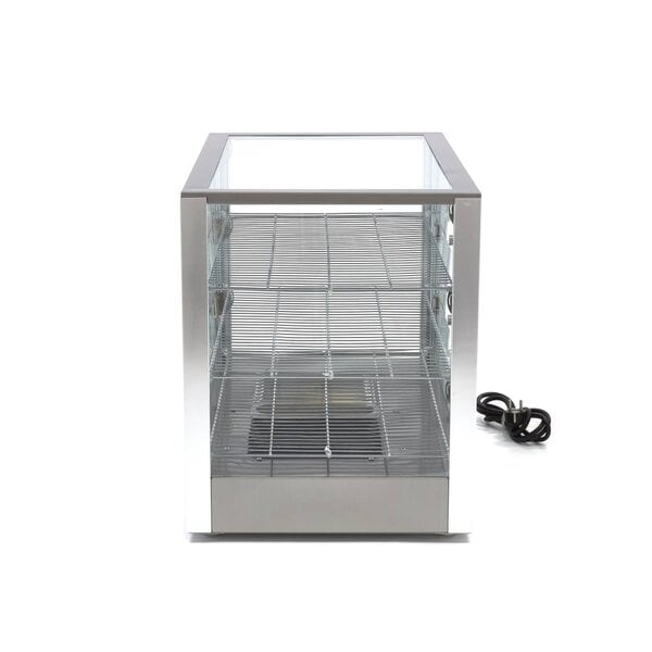 Warmhoudvitrine | 6 Deuren | 87 Liter Capaciteit | 3 Roosters | 0.8kW (230V) | 700x400x500(h)mm