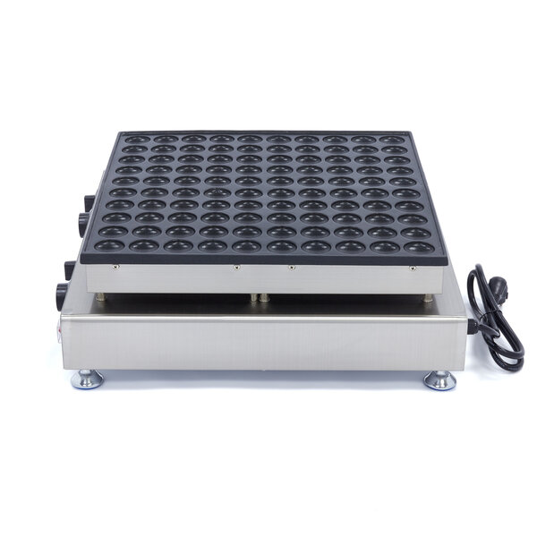 Poffertjesplaat | 50–300°C | RVS | Elektrisch | 3.2kW (230V) | 540x590x200(h)mm