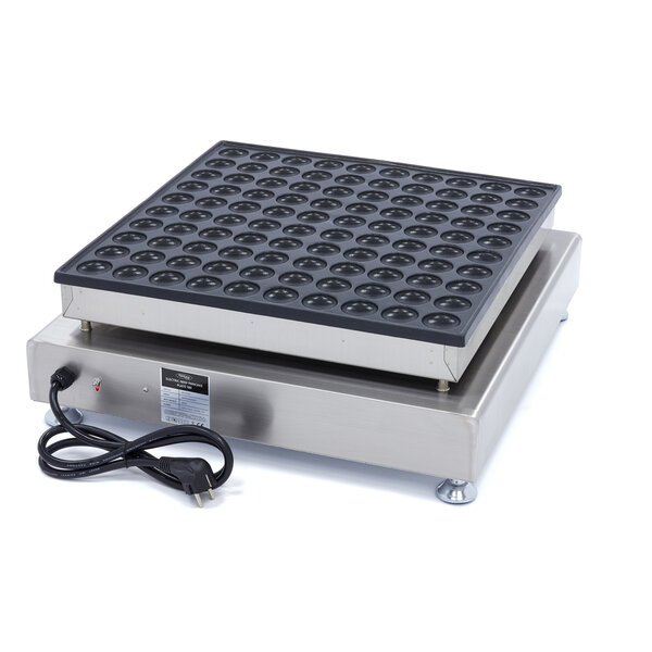 Poffertjesplaat | 50–300°C | RVS | Elektrisch | 3.2kW (230V) | 540x590x200(h)mm