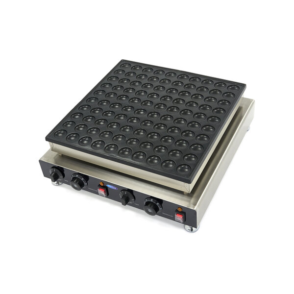 Poffertjesplaat | 50–300°C | RVS | Elektrisch | 3.2kW (230V) | 540x590x200(h)mm