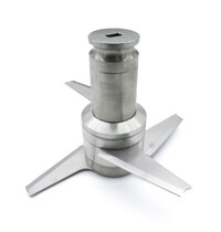 Maxima Messenblok | Maxima 50L Cutter | Kruisvormig mes | RVS | Vier gladde messen | 370x370x255(h)mm