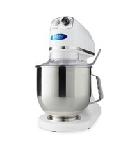 Maxima Planeetmenger | 6.5 Liter Capaciteit | RVS/Gecoat Metaal | Wit | 0.35kW (230V) | 240x425x425(h)mm