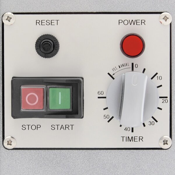 Spiraalkneder | 7.9 Liter Capaciteit | RVS/Metaal/Gecoat | Zilver | 0.45kW (230V) | 302x495x385(h)mm