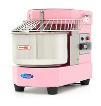 Maxima Spiraalkneder | 7.9 Liter Capaciteit | RVS/Metaal/Gecoat | Roze | 0.45kW (230V) | 302x495x385(h)mm