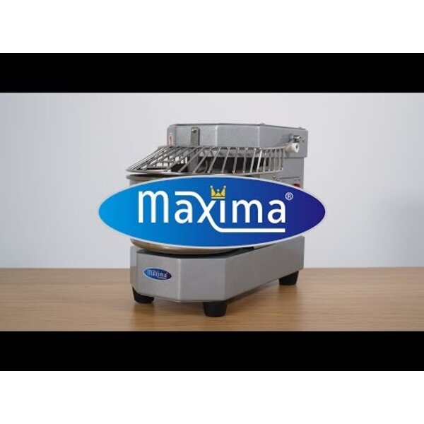 Spiraalkneder | 7.9 Liter Capaciteit | RVS/Metaal/Gecoat | Rood | 0.45kW (230V) | 302x495x385(h)mm