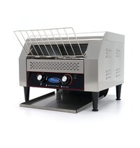 Maxima Doorloop Broodrooster | 450 st/u | RVS | Instelbare snelheid | 2.6kW (230V) | 500x740x430(h)mm