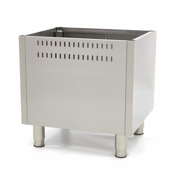 Horeca Onderstel Dubbel | RVS uitvoering | Twee deuren | Ergonomische handgrepen | 600x600x610(h)mm