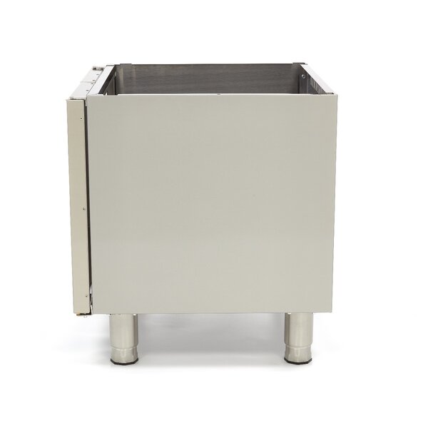 Horeca Onderstel Dubbel | RVS uitvoering | Twee deuren | Ergonomische handgrepen | 600x600x610(h)mm