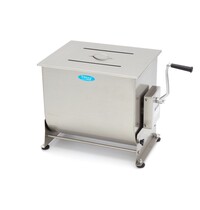 Maxima Vleesmenger | 60 Liter Capaciteit | RVS | Kantelbaar reservoir | 570x350x475(h)mm