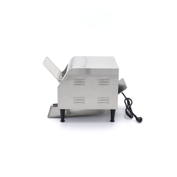 Doorloop Broodrooster | 300 st/u | RVS | RVS ontwerp | 2.2kW (230V) | 400x740x430(h)mm