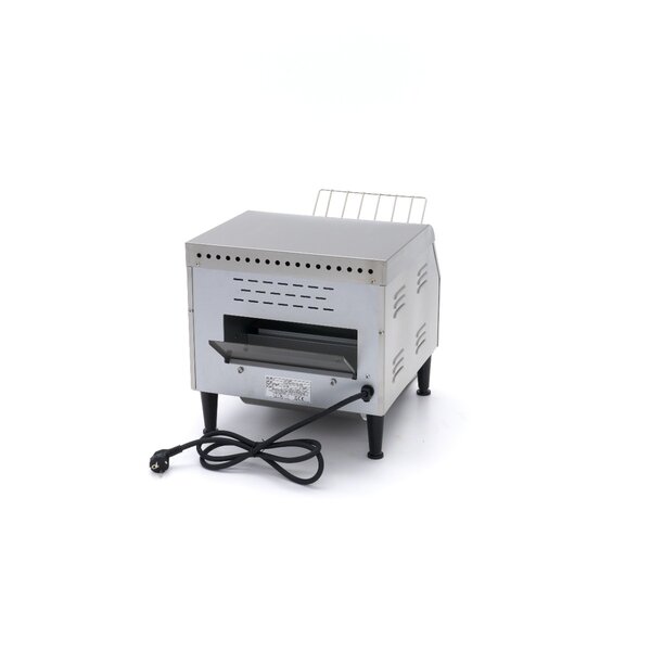 Doorloop Broodrooster | 300 st/u | RVS | RVS ontwerp | 2.2kW (230V) | 400x740x430(h)mm