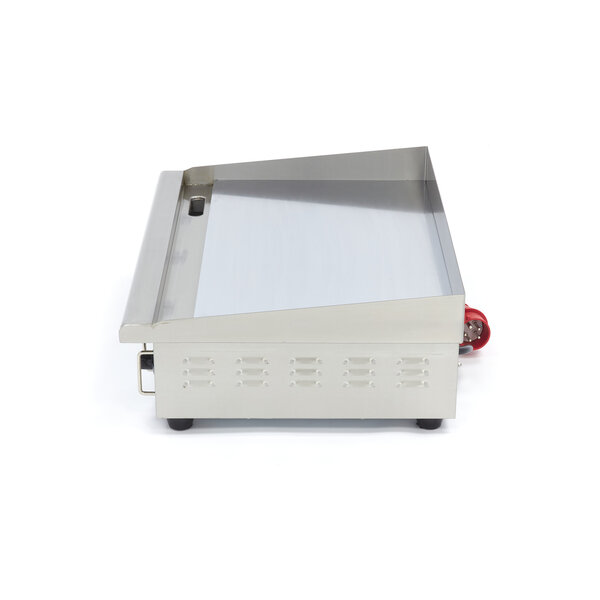 Elektrische grillplaat | 50–300°C | RVS | Chromen spiegelafwerking | 4.4kW (400V) | 735x525x240(h)mm