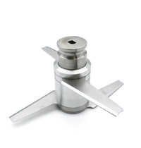 Maxima Messenblok | Maxima 30L Cutter | Kruisvormig RVS | Vier gladde messen | 325x325x170(h)mm