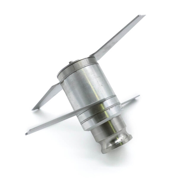 Messenblok | Maxima 30L Cutter | Kruisvormig RVS | Vier gladde messen | 325x325x170(h)mm