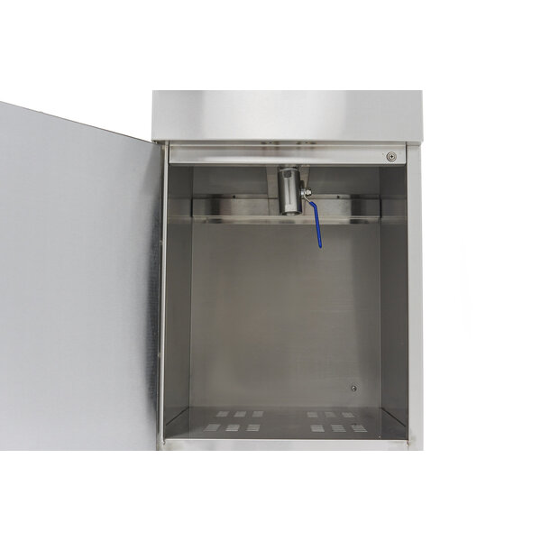 Frituurpan | 50–200°C | RVS | Koude zone | 5kW (400V) | 360x530x910(h)mm