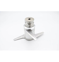 Maxima Messenblok | Maxima 20L Cutter | Kruisvormig RVS | Vier gladde messen | 275x275x170(h)mm