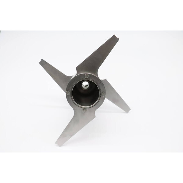 Messenblok | Maxima 20L Cutter | Kruisvormig RVS | Vier gladde messen | 275x275x170(h)mm