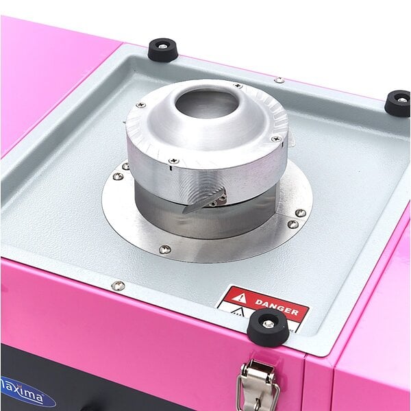 Suikerspinmachine | RVS | Roze | RVS pan | 1.08kW (230V) | 960x520x880(h)mm
