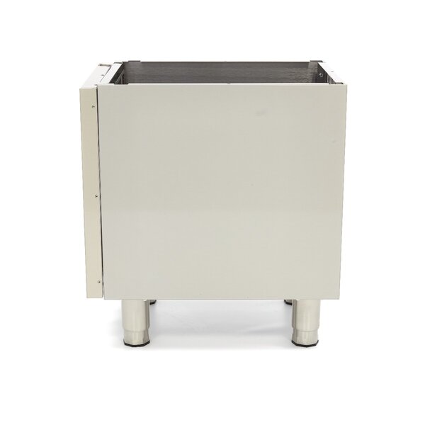 Horeca Onderstel Enkel | RVS uitvoering | Magnetisch slot | 400x600x610(h)mm