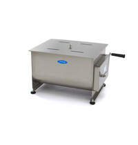 Maxima Vleesmenger | 50 Liter Capaciteit | RVS | Dubbele as | 570x435x385(h)mm