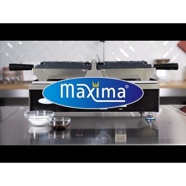 Wafelijzer Cakepops | 50–300°C | RVS | Draaibaar model | 1.2kW (230V) | 780x320x320(h)mm