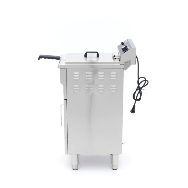 Frituurpan | 60–200°C | RVS | Koude zone | 3kW (230V) | 360x530x910(h)mm