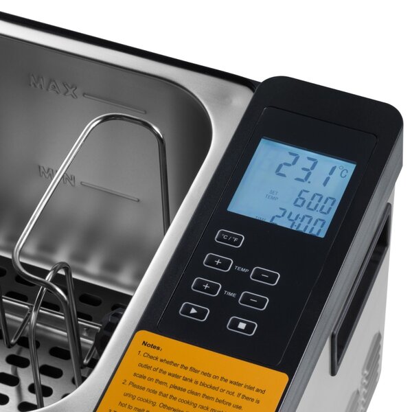 Sous Vide | Zeer stil | RVS rekje | Digitale weergave | 0.62kW (230V) | 415x270x285(h)mm