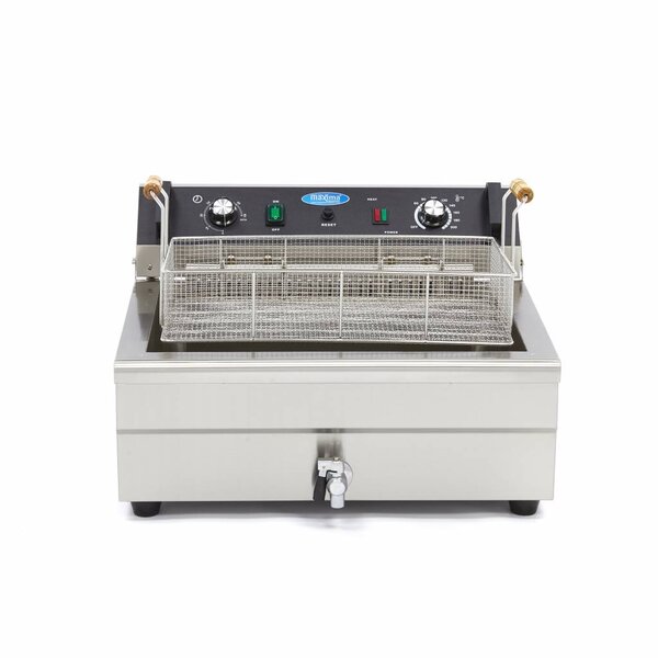 Frituurpan | 50–200°C | RVS | Extra groot | 4.5kW (400V) | 590x525x365(h)mm