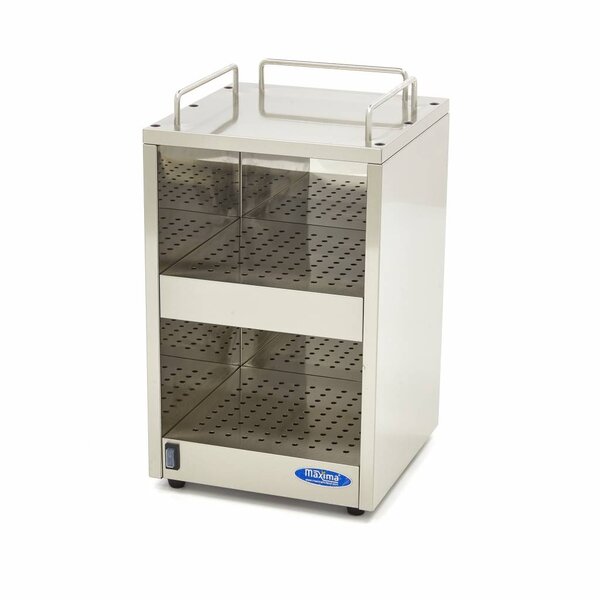 Kopjeswarmer tafelmodel | 1 Rooster | RVS | Continue verwarming | 0.14kW (230V) | 320x380x560(h)mm
