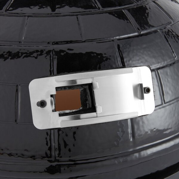 Keramische pizza oven | Keramische behuizing | Bamboe handvatten | 705x550x400(h)mm