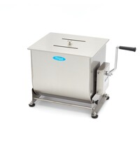 Maxima Vleesmenger | 40 Liter Capaciteit | RVS | Kantelbaar reservoir | 500x320x415(h)mm