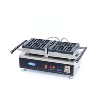 Maxima Wafelijzer | 50–300°C | RVS | Draaibaar | 1.2kW (230V) | 605x345x290(h)mm