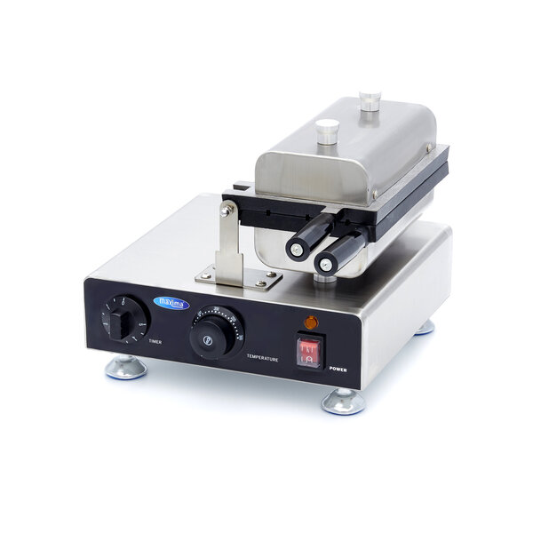 Wafelijzer Lolly Emoji | 50–300°C | RVS | Draaibaar ontwerp | 1.56kW (230V) | 305x340x285(h)mm