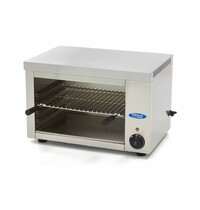 Maxima Salamander Grill | RVS rooster verstelbaar | Temperatuurindicator | Oneindig schakelaar | 2.2kW (230V) | 580x390x390(h)mm