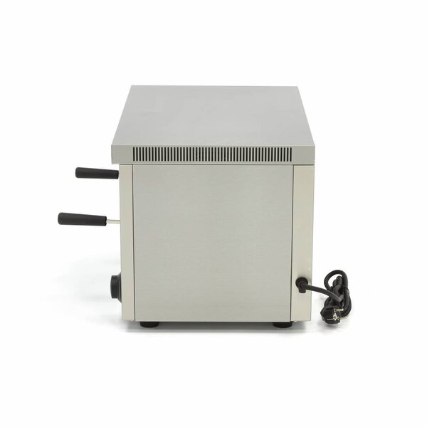 Salamander Grill | RVS rooster verstelbaar | Temperatuurindicator | Oneindig schakelaar | 2.2kW (230V) | 580x390x390(h)mm