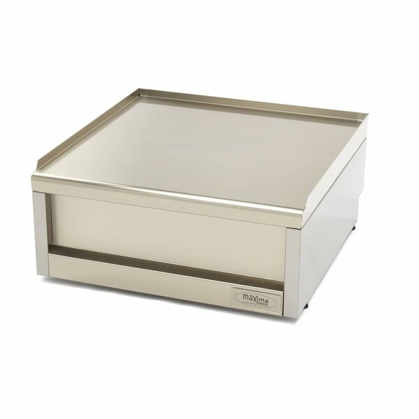 Horeca Werkblad Dubbel | RVS constructie | 600-kooklijnserie | 600x600x240(h)mm