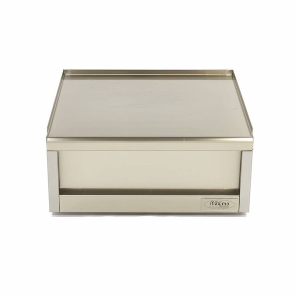 Horeca Werkblad Dubbel | RVS constructie | 600-kooklijnserie | 600x600x240(h)mm