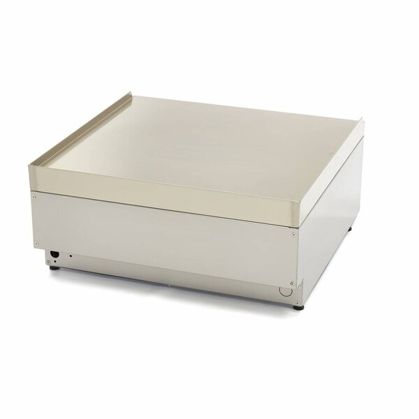 Horeca Werkblad Dubbel | RVS constructie | 600-kooklijnserie | 600x600x240(h)mm