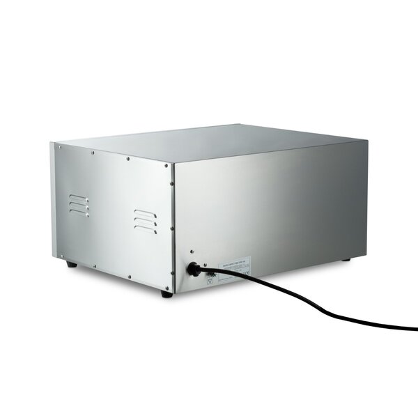 Pizza Oven | 1 Deur | 1 Compartimenten | RVS/Metaal/Glas | 2kW (230V) | 580x580x270(h)mm