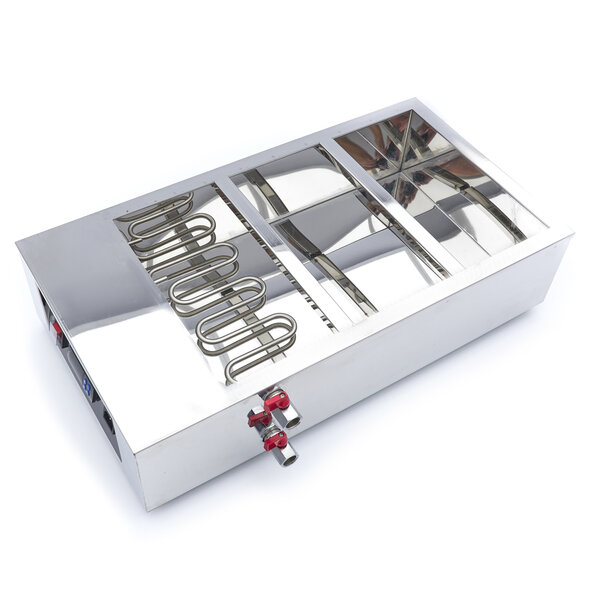 Chocoladesmelter | 1/6 GN | 6 GN Bakken | 30–100°C | 1.5kW (230V) | 410x670x170(h)mm